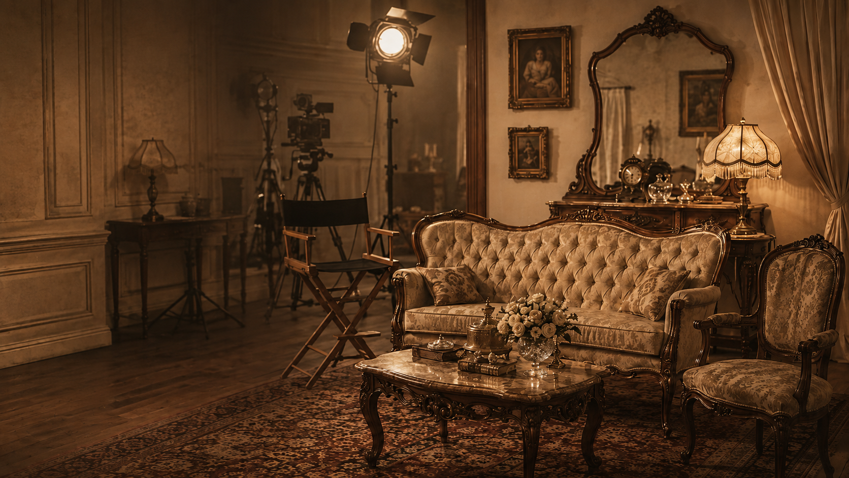 Locação de móveis antigos para filmes e eventos – Daisy Decorações SP